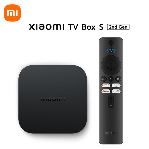 Xiaomi TV Box S (2nd Gen) 4K Ultra HD Android TV with Google Assistant Remote Streaming Media Player - Image 2