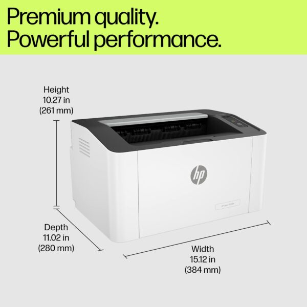 HP Laser 1008a Single Function Mono Laser Printer - Image 2