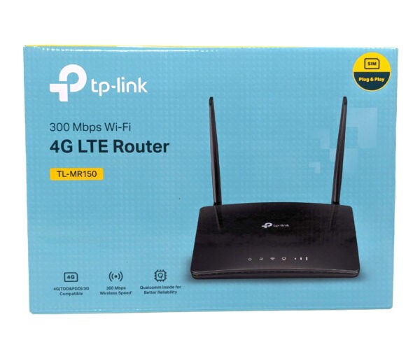 TP-Link TL-MR150 300 Mbps 3G,4G & Ethernet Single-Band Wi-Fi Router - Image 2